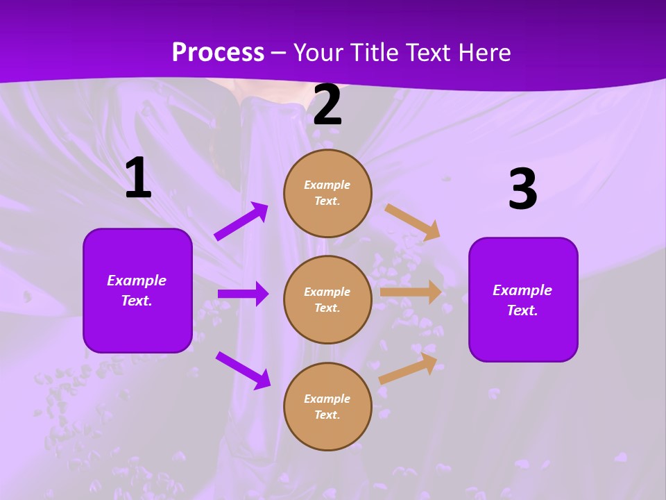 Magnificent Person White PowerPoint Template