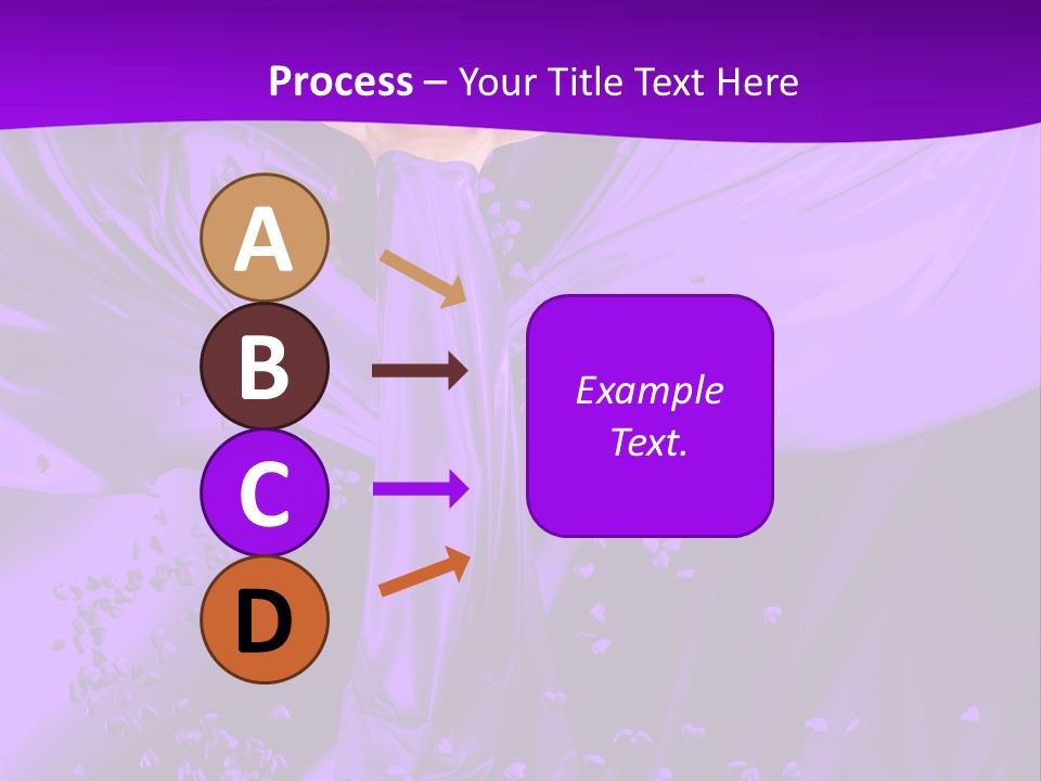 Magnificent Person White PowerPoint Template