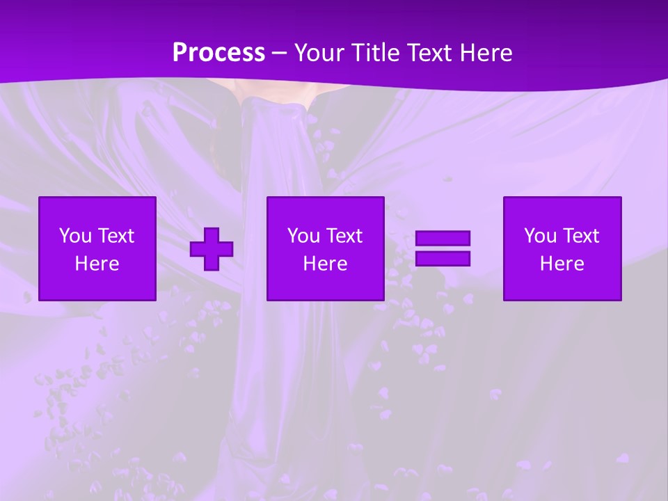 Magnificent Person White PowerPoint Template
