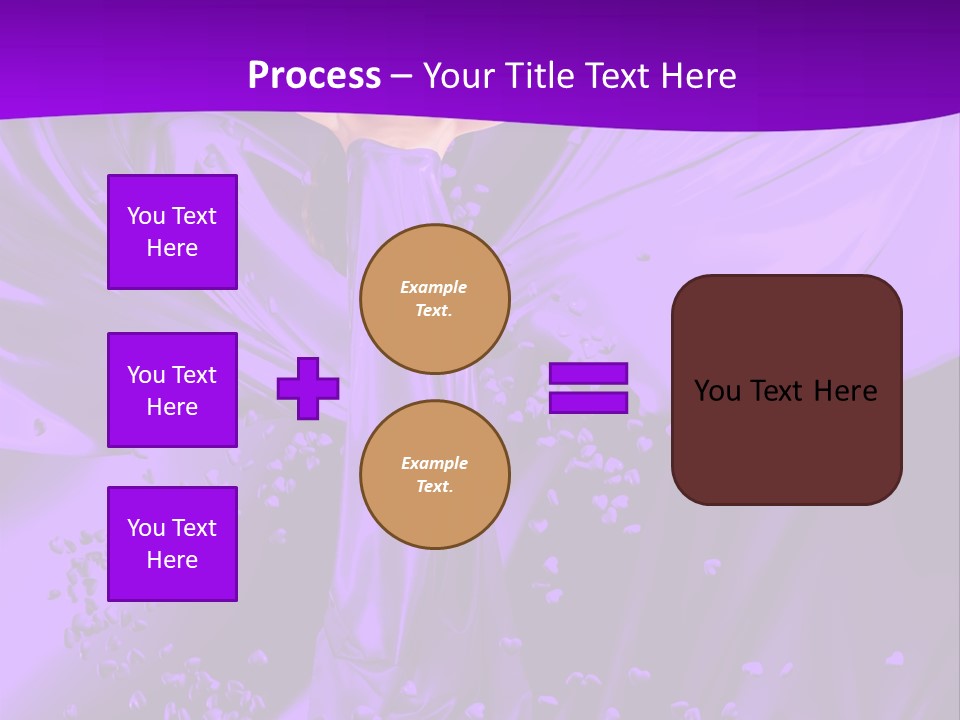 Magnificent Person White PowerPoint Template