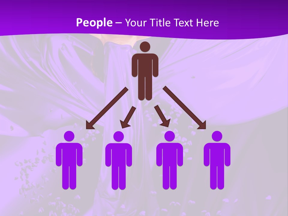 Magnificent Person White PowerPoint Template