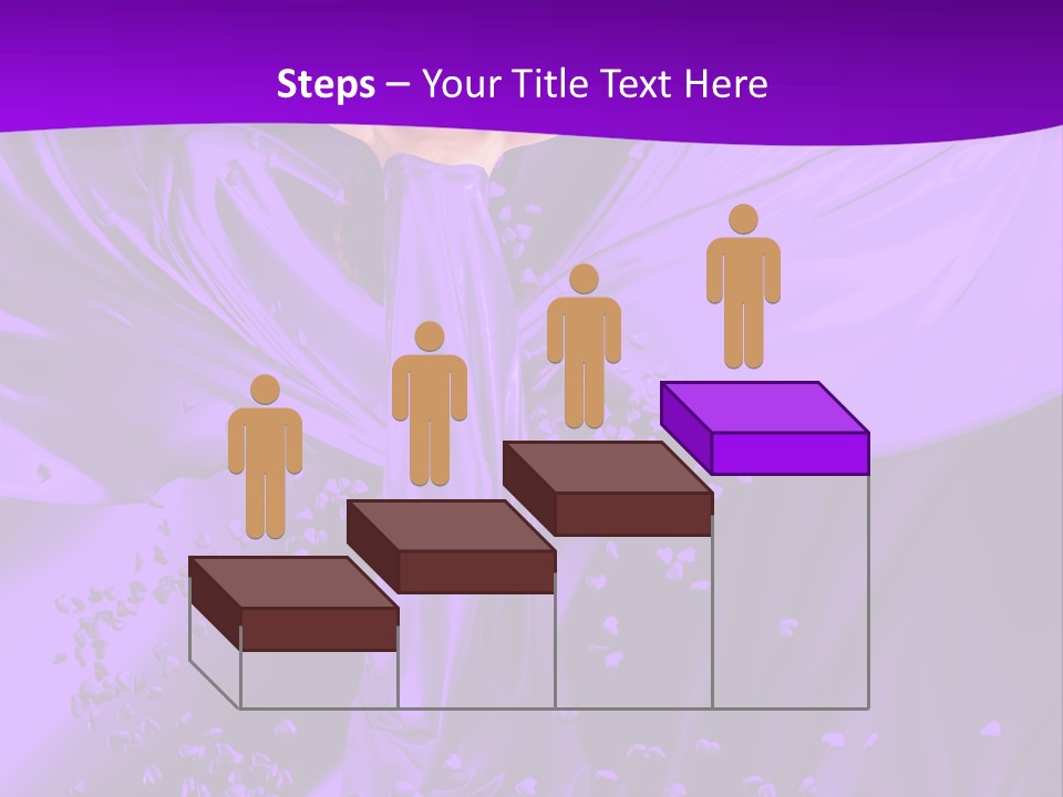 Magnificent Person White PowerPoint Template