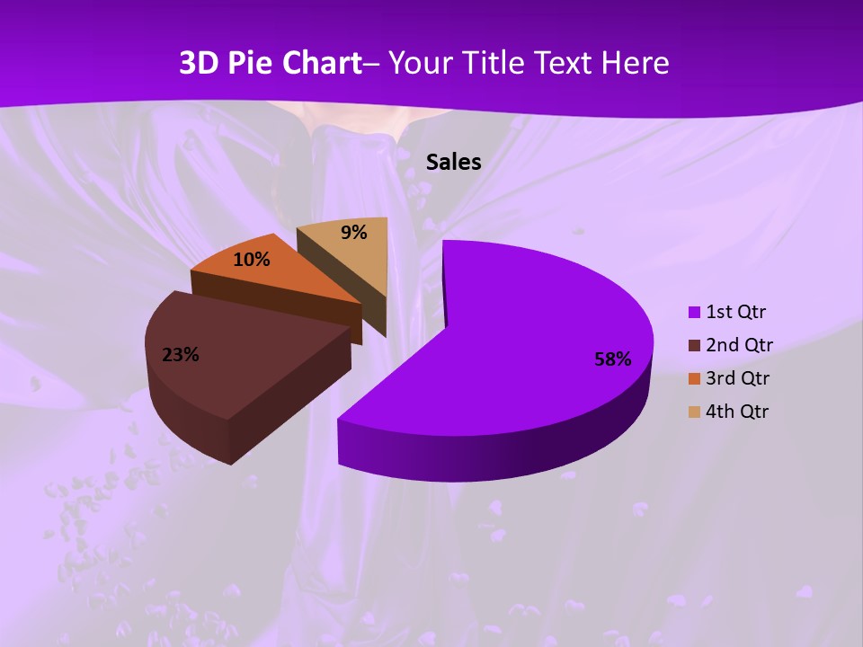 Magnificent Person White PowerPoint Template