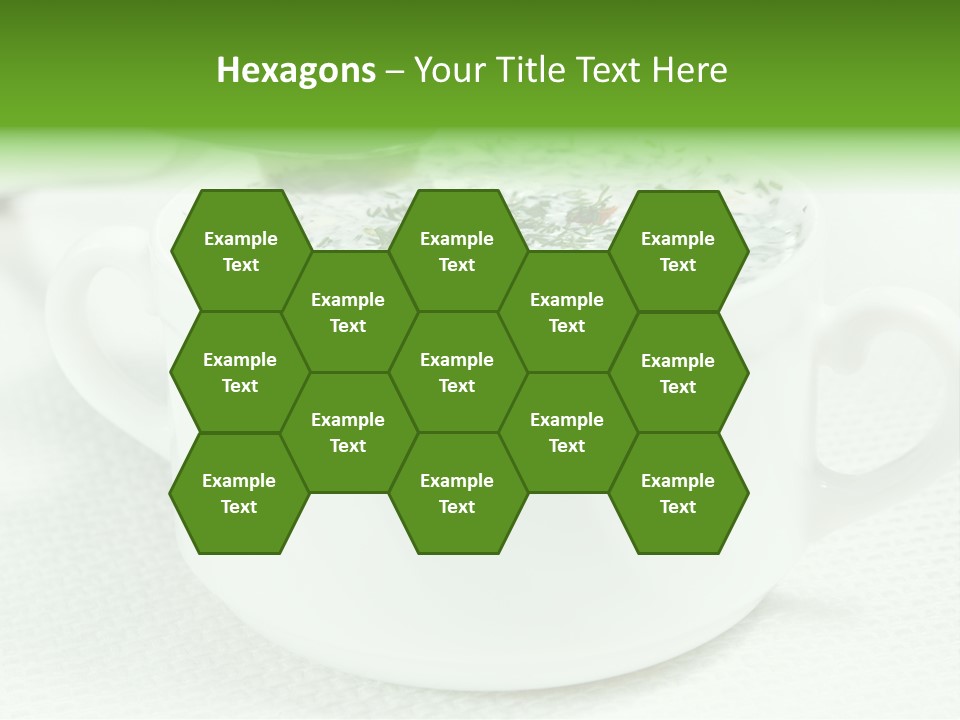 Dining Lunch Green PowerPoint Template