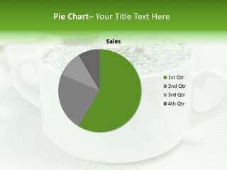 Dining Lunch Green PowerPoint Template