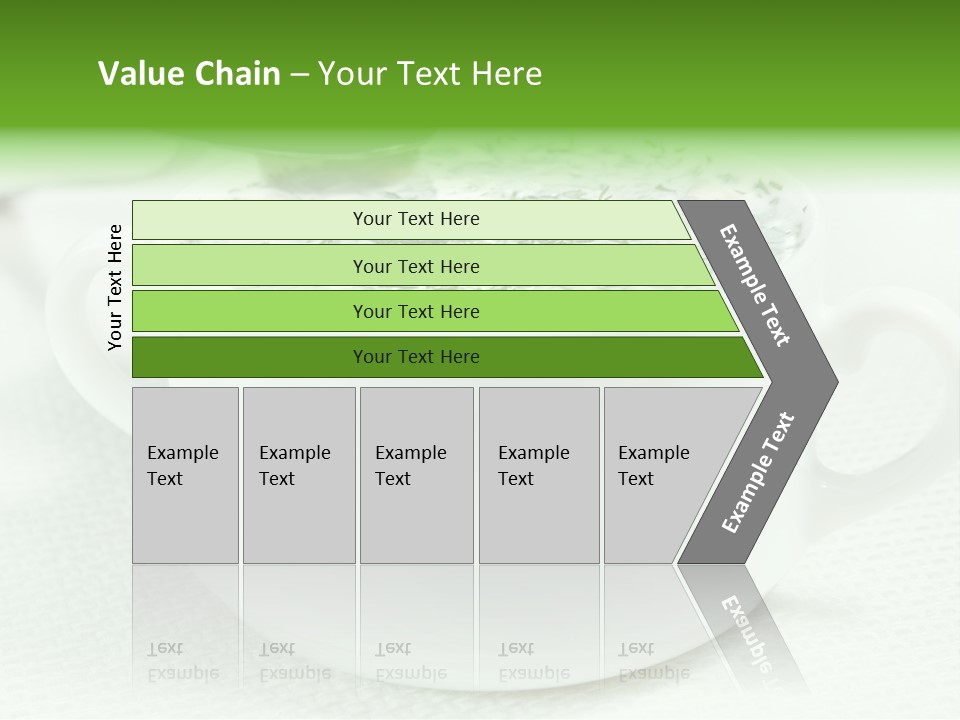 Dining Lunch Green PowerPoint Template