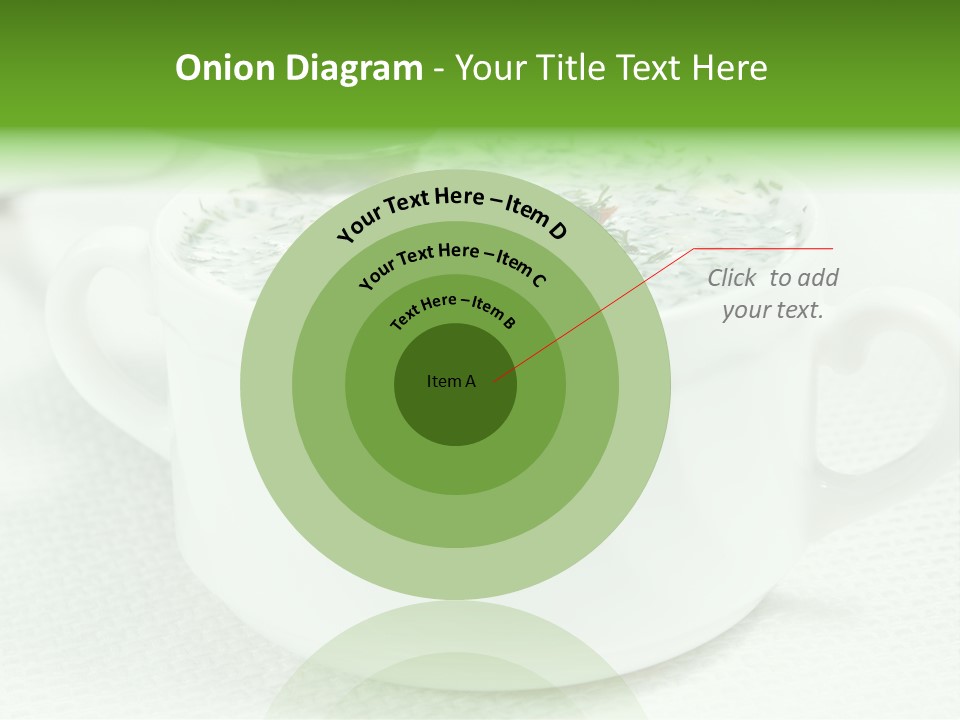 Dining Lunch Green PowerPoint Template