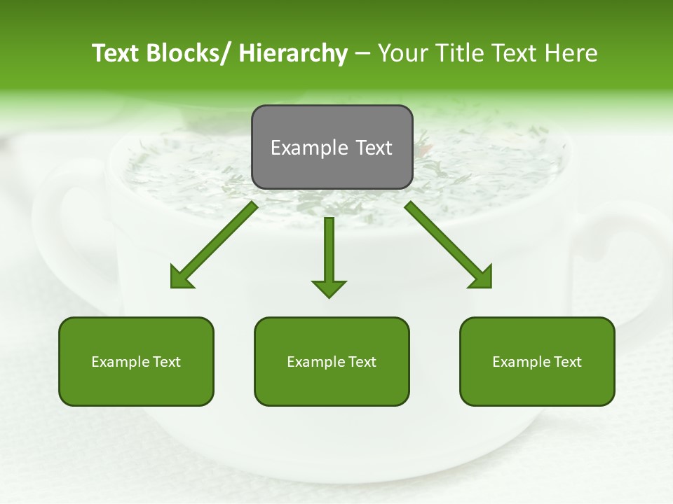 Dining Lunch Green PowerPoint Template