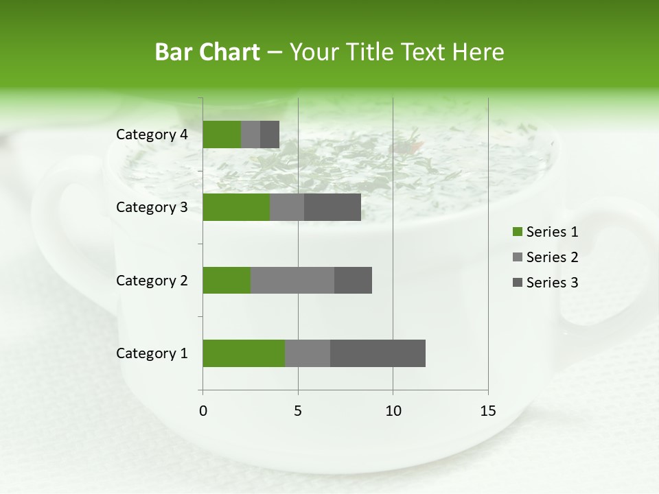 Dining Lunch Green PowerPoint Template