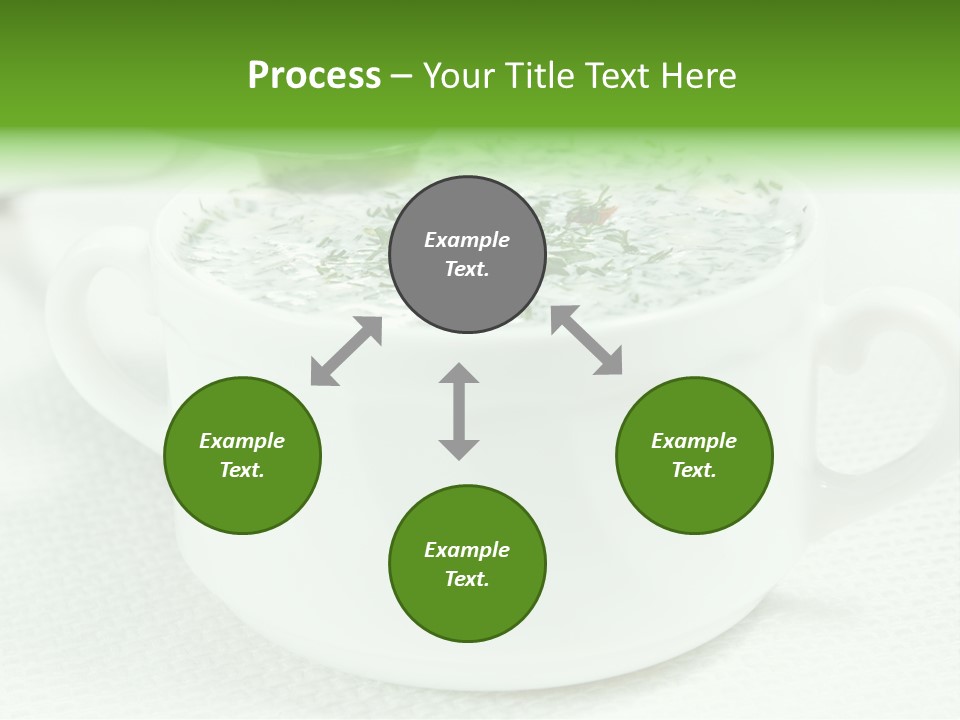 Dining Lunch Green PowerPoint Template