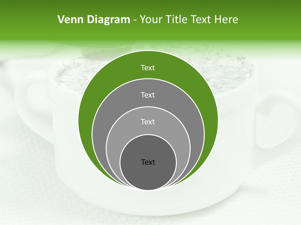 Dining Lunch Green PowerPoint Template