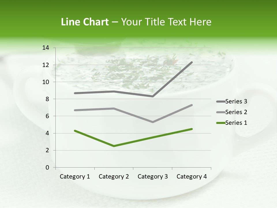 Dining Lunch Green PowerPoint Template