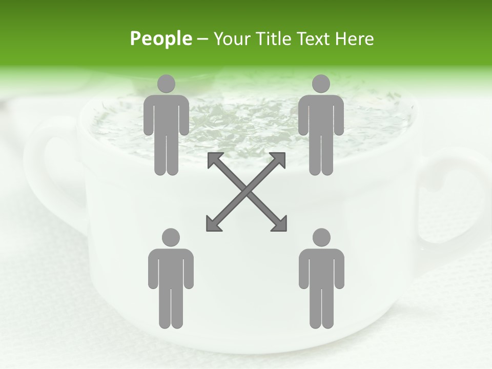 Dining Lunch Green PowerPoint Template