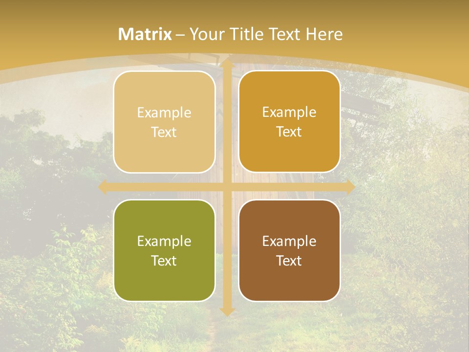 Traditional Environmental Ecology PowerPoint Template