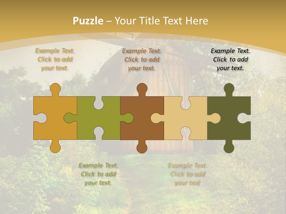 Traditional Environmental Ecology PowerPoint Template