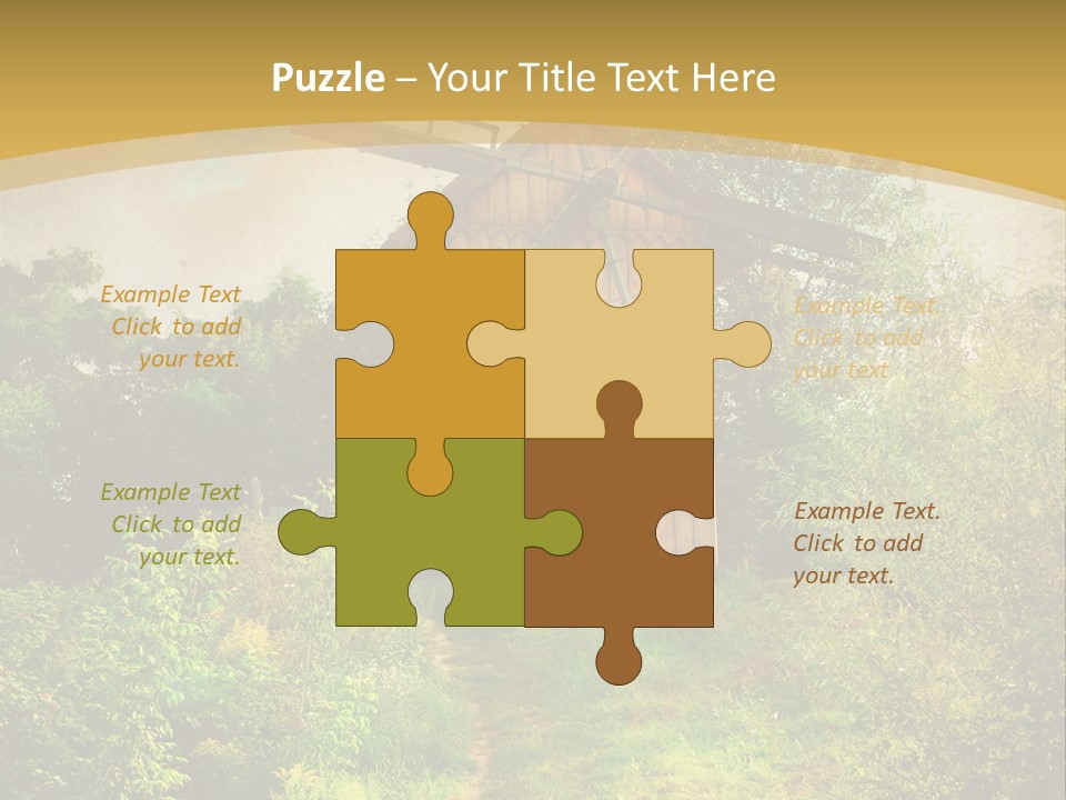 Traditional Environmental Ecology PowerPoint Template