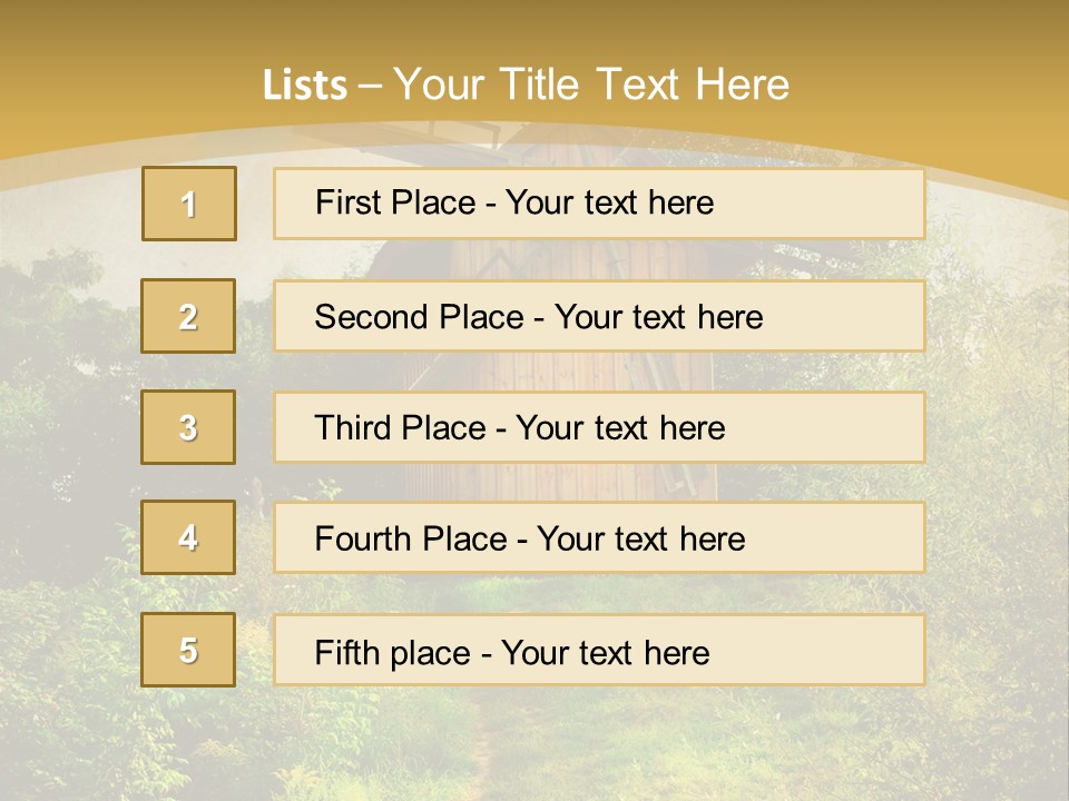 Traditional Environmental Ecology PowerPoint Template