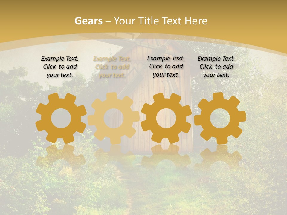 Traditional Environmental Ecology PowerPoint Template