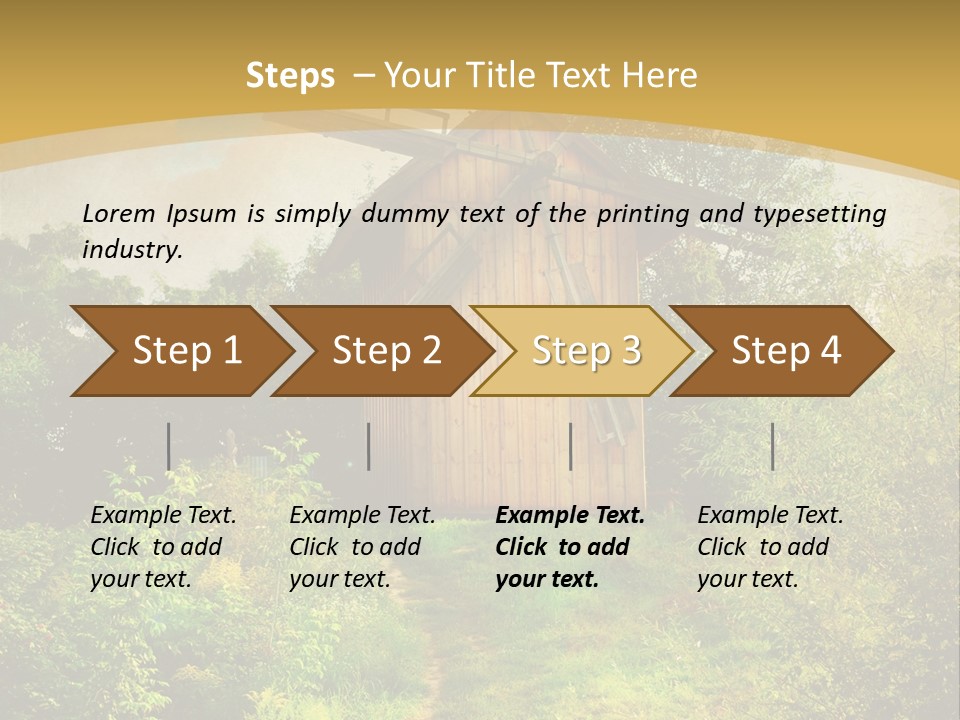 Traditional Environmental Ecology PowerPoint Template