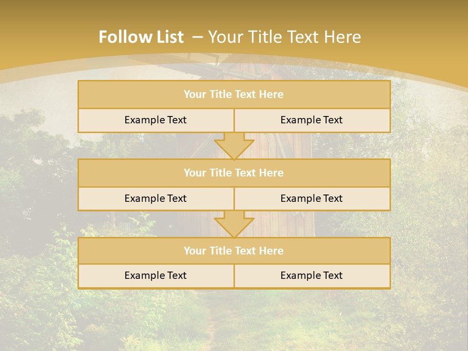 Traditional Environmental Ecology PowerPoint Template