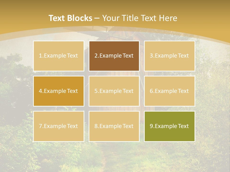 Traditional Environmental Ecology PowerPoint Template