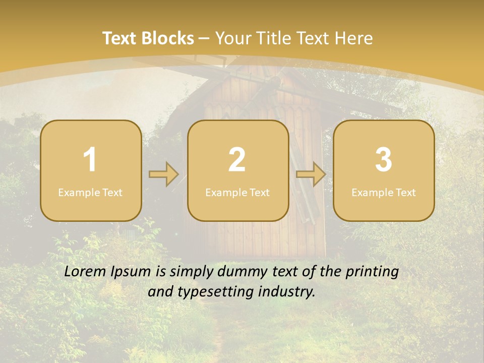 Traditional Environmental Ecology PowerPoint Template