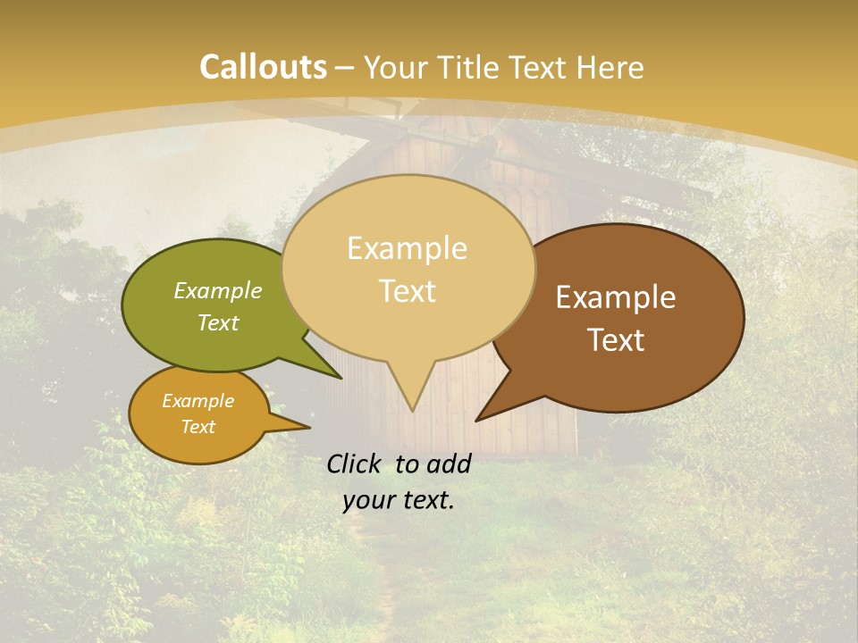 Traditional Environmental Ecology PowerPoint Template