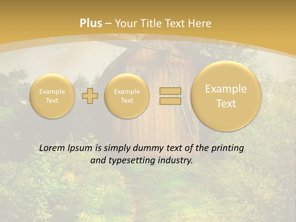 Traditional Environmental Ecology PowerPoint Template