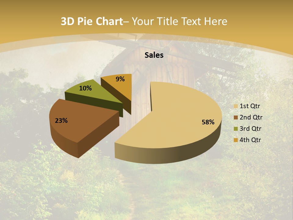 Traditional Environmental Ecology PowerPoint Template