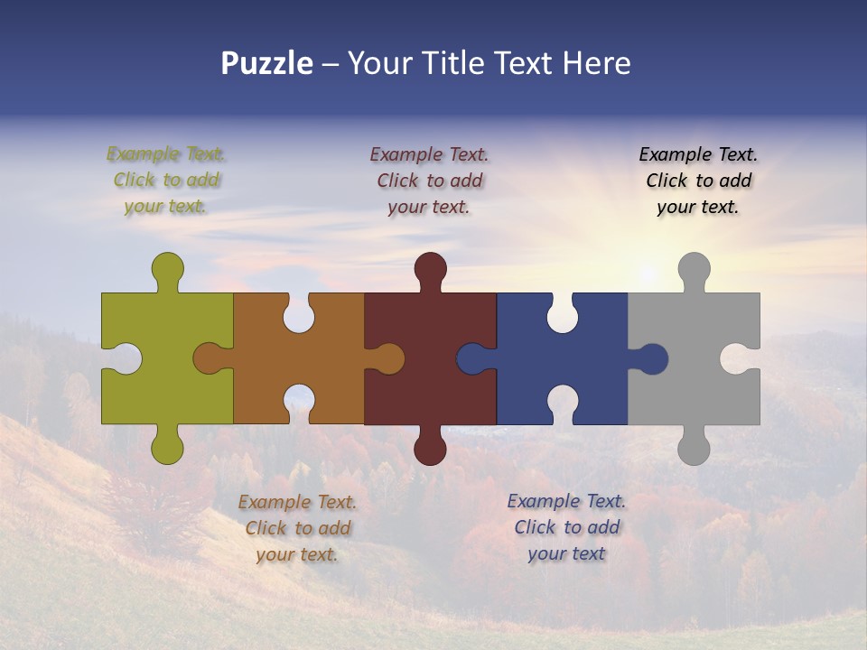 Natural Nature Floral PowerPoint Template