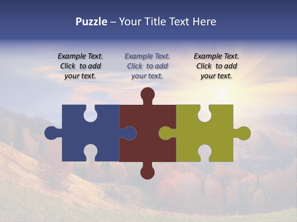 Natural Nature Floral PowerPoint Template