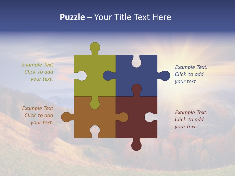 Natural Nature Floral PowerPoint Template