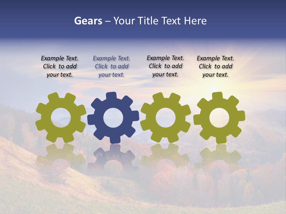 Natural Nature Floral PowerPoint Template