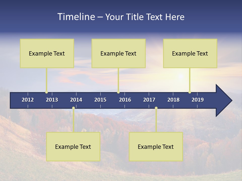 Natural Nature Floral PowerPoint Template