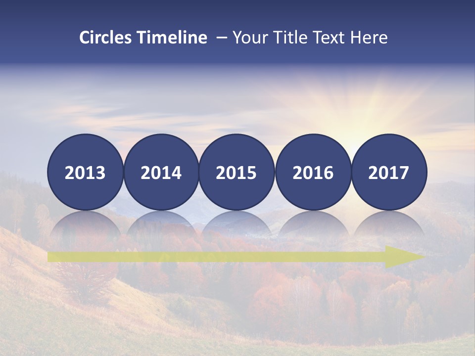 Natural Nature Floral PowerPoint Template