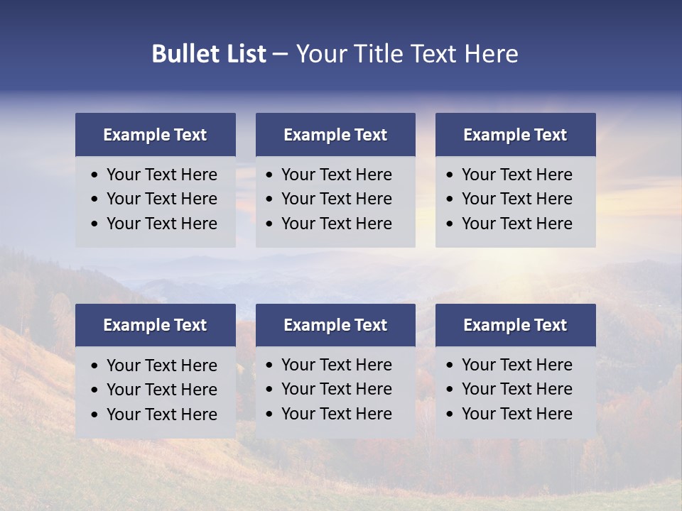 Natural Nature Floral PowerPoint Template