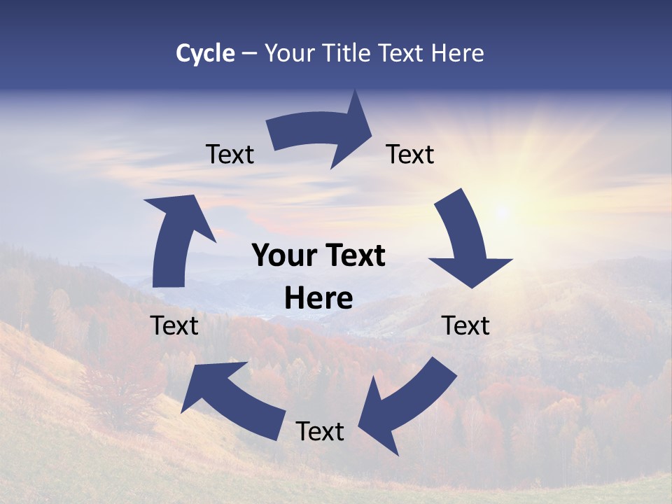 Natural Nature Floral PowerPoint Template