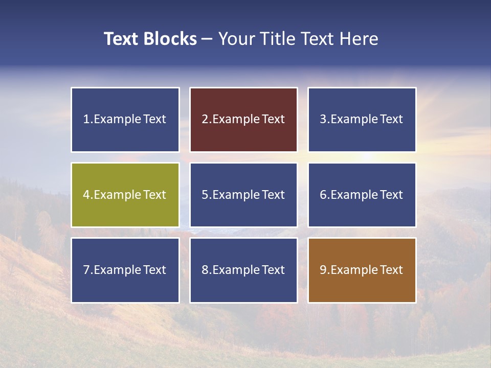 Natural Nature Floral PowerPoint Template