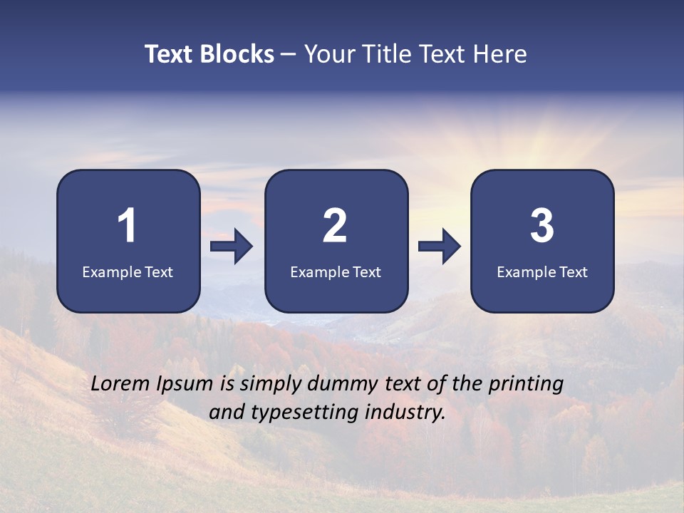 Natural Nature Floral PowerPoint Template