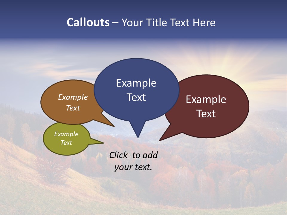 Natural Nature Floral PowerPoint Template