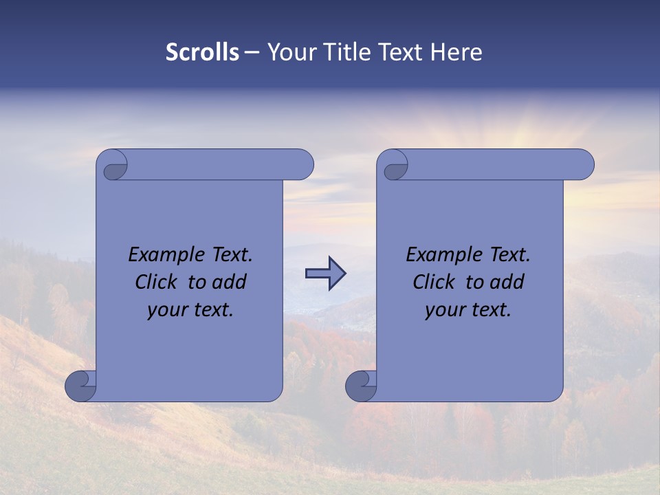 Natural Nature Floral PowerPoint Template
