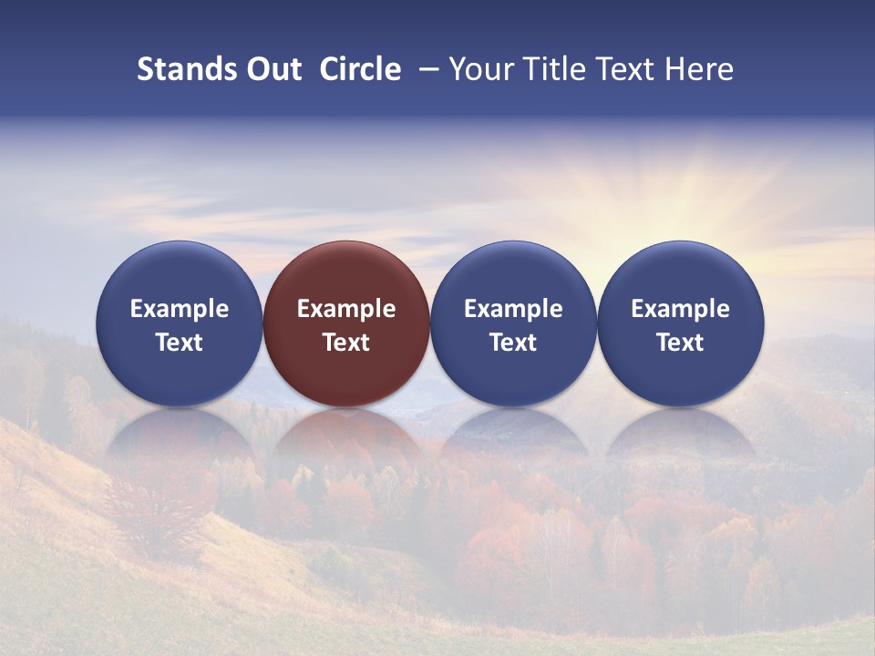 Natural Nature Floral PowerPoint Template