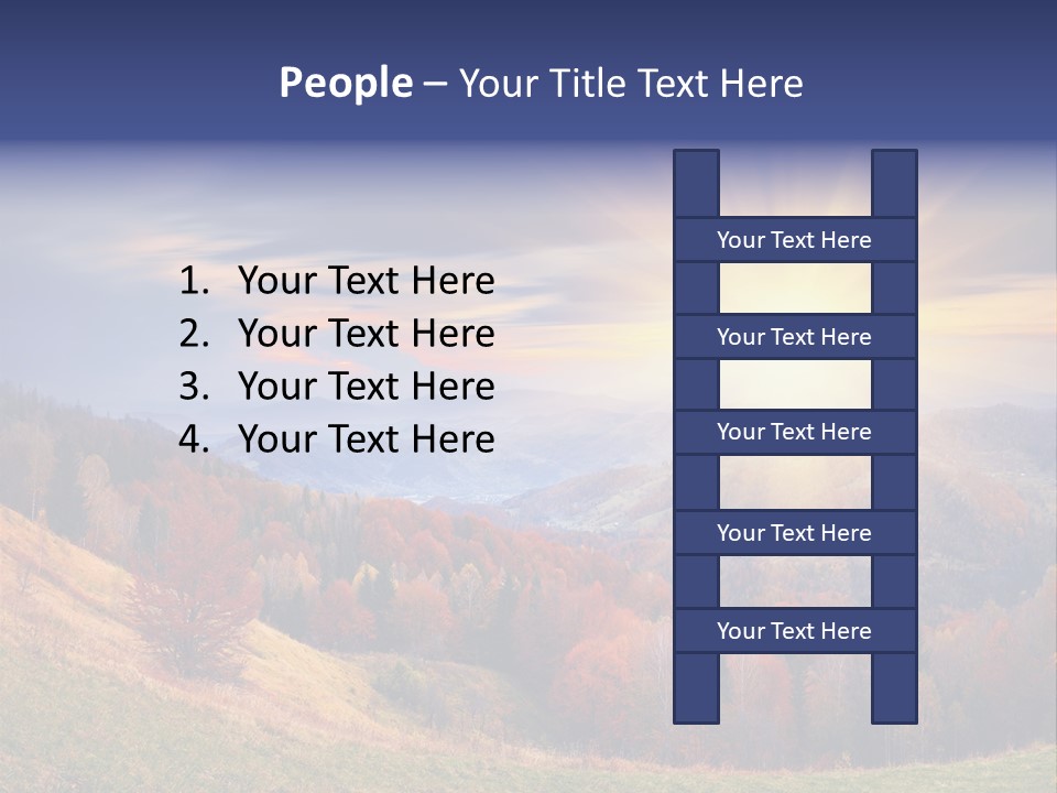 Natural Nature Floral PowerPoint Template