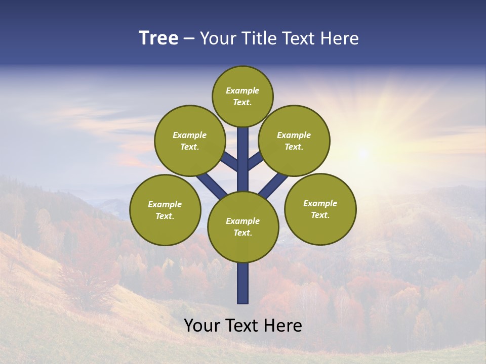 Natural Nature Floral PowerPoint Template