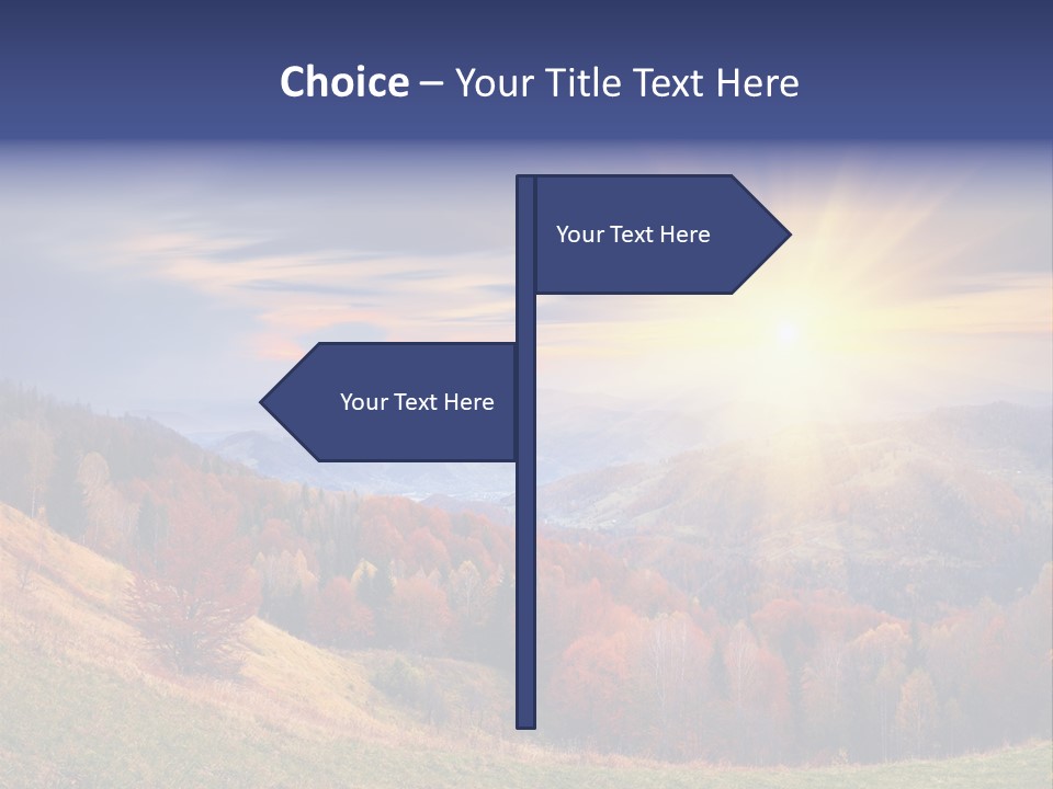 Natural Nature Floral PowerPoint Template