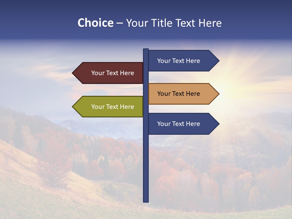 Natural Nature Floral PowerPoint Template