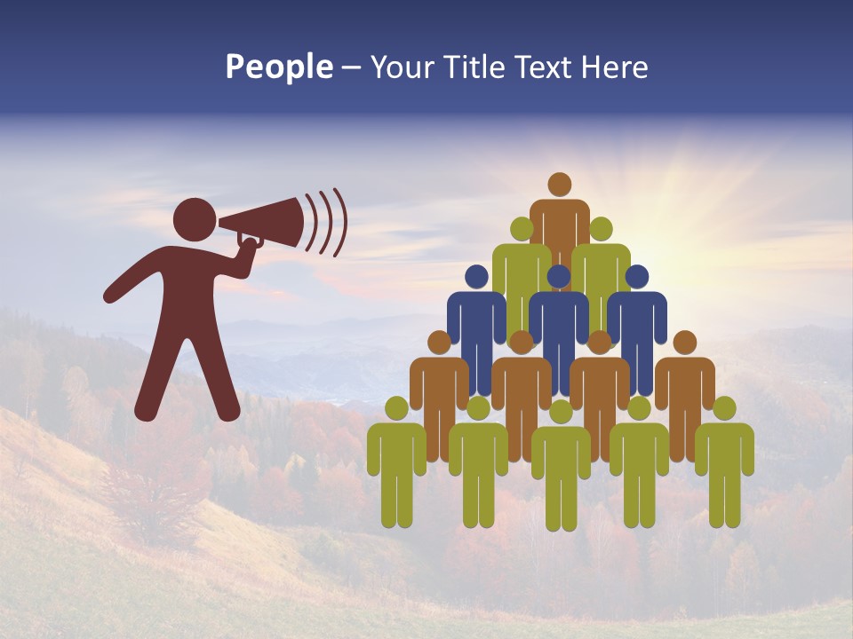 Natural Nature Floral PowerPoint Template