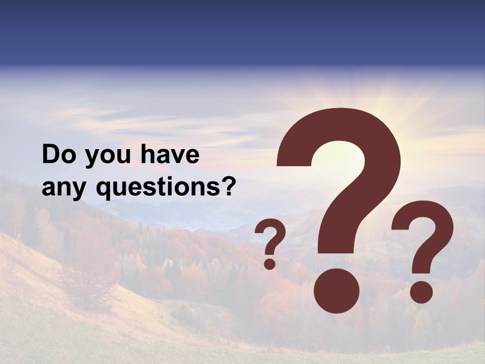 Natural Nature Floral PowerPoint Template