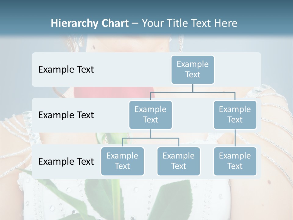 Veil Flower Marriage PowerPoint Template