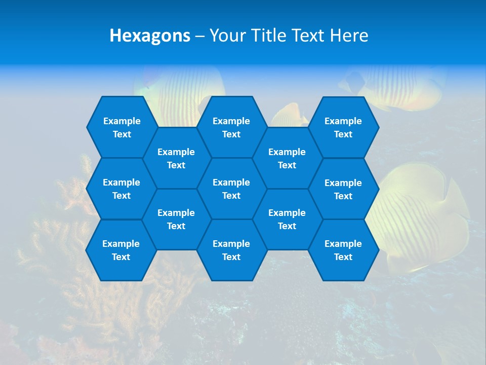 Underwater Behavior Image PowerPoint Template